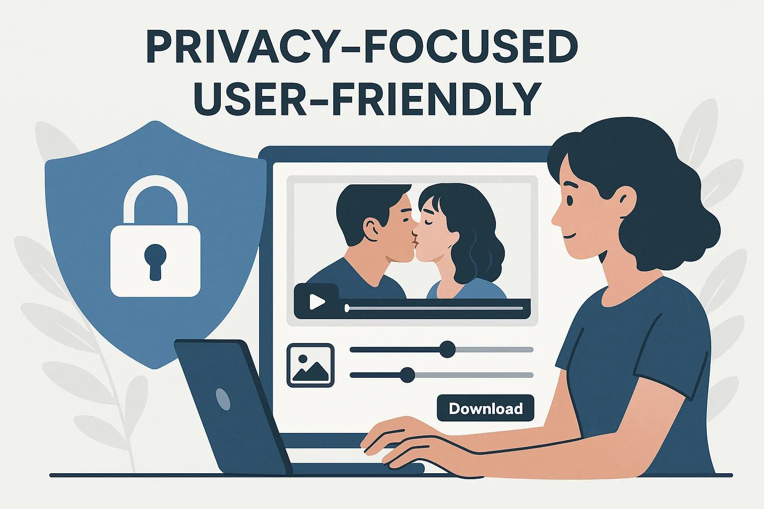 AI French Kiss Video Generator privacy features