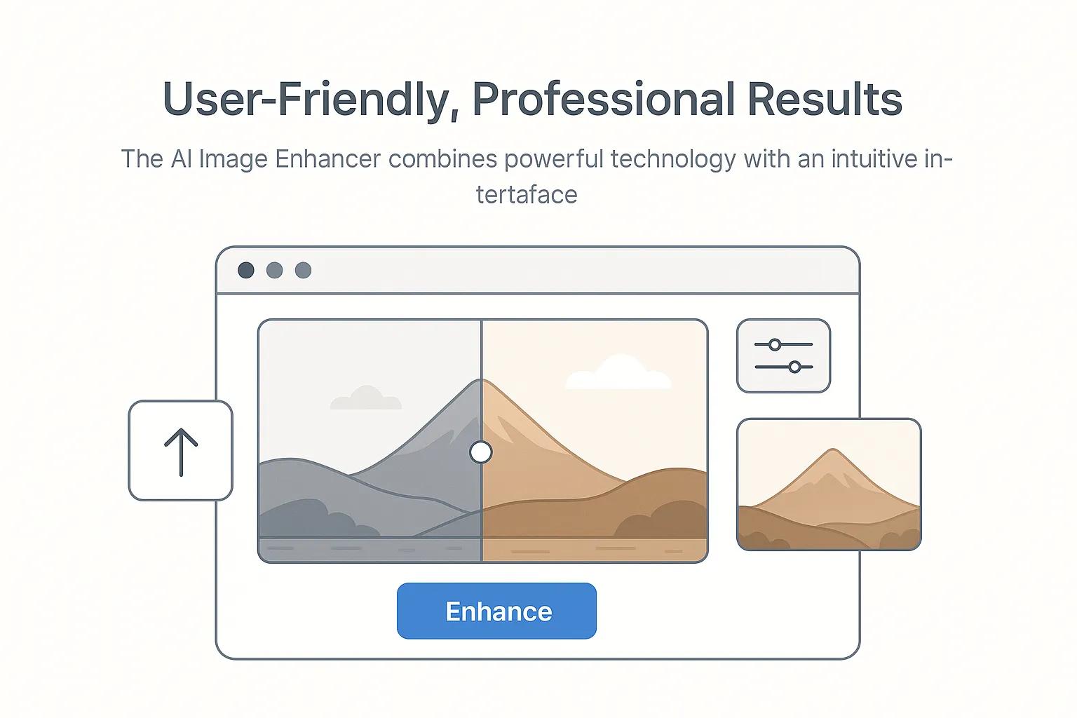 AI Image Enhancer versatility demonstration