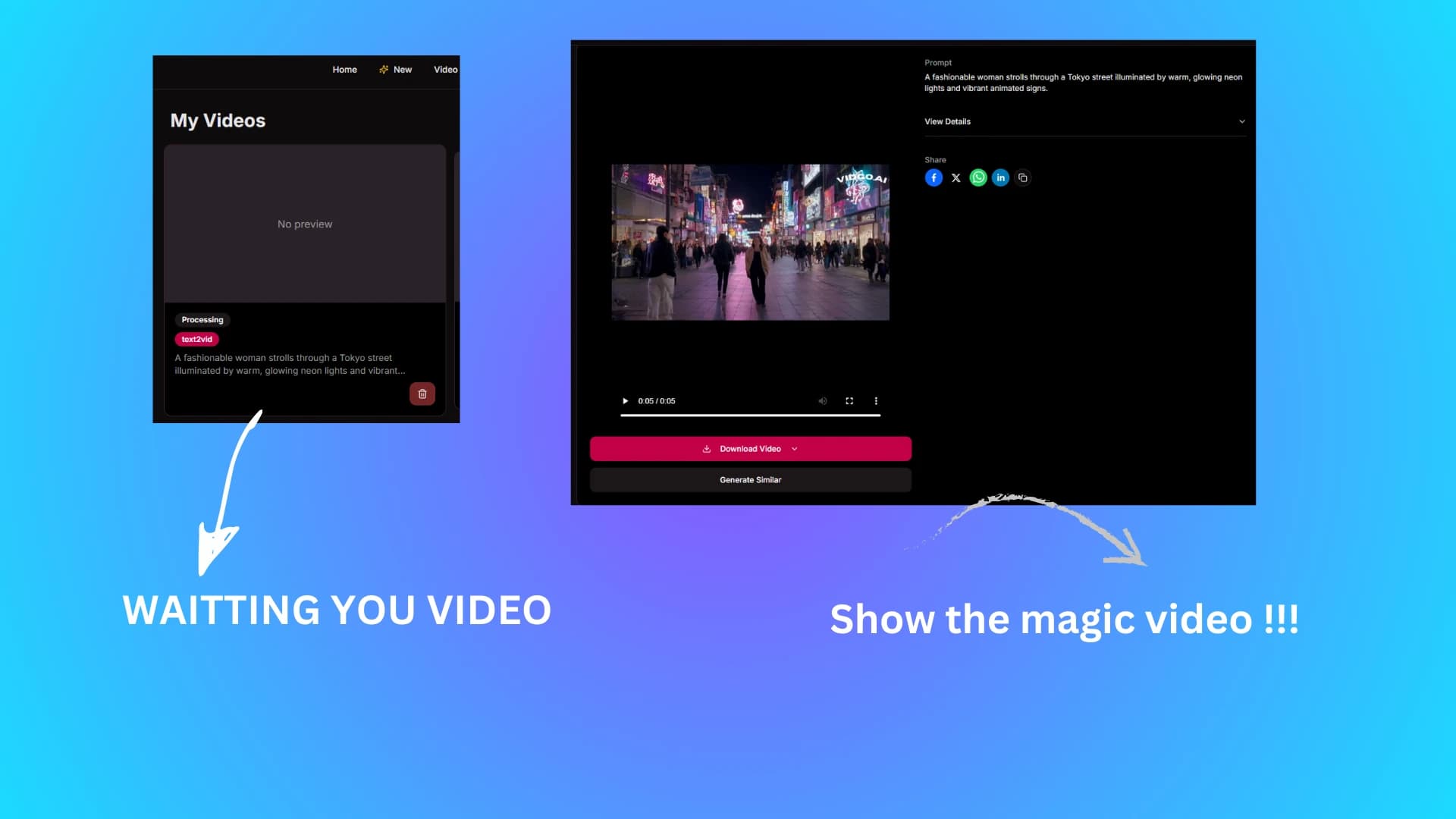 Video Generation Process